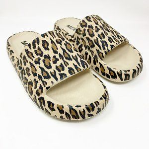 Mia Kids Size 5 Little Lexi Leopard Slides